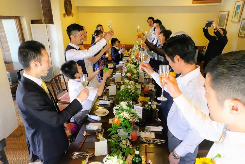 エクラ 茨城 結婚式 レストランウェディング 家族婚 さくら坂ビバーチェ