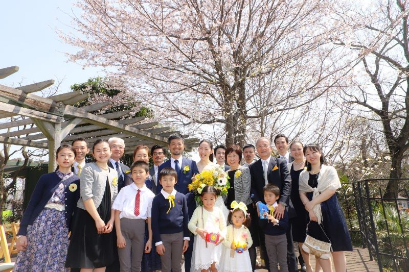 エクラ 茨城 結婚式 レストランウェディング 家族婚 さくら坂ビバーチェ