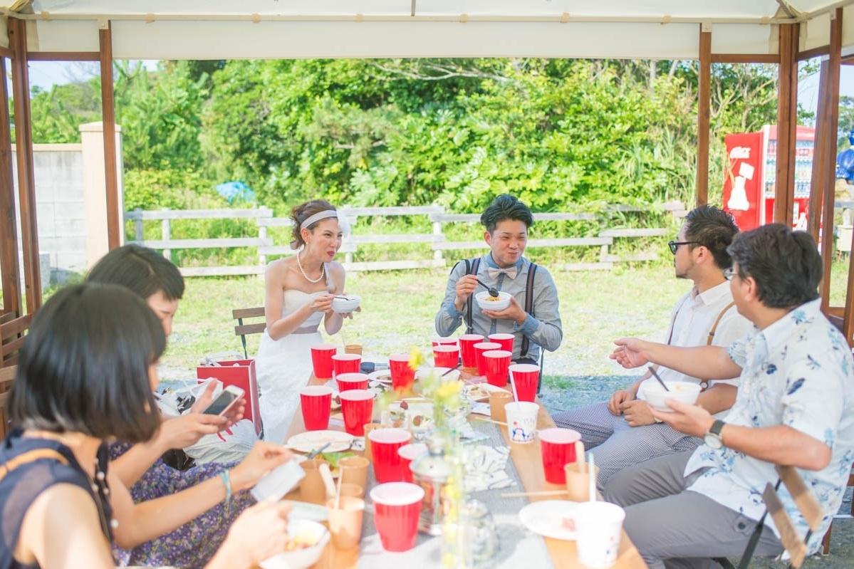 エクラ 茨城 結婚式 BBQウェディング うのしまヴィラ 海での結婚式 wedding ビーチウェディング
