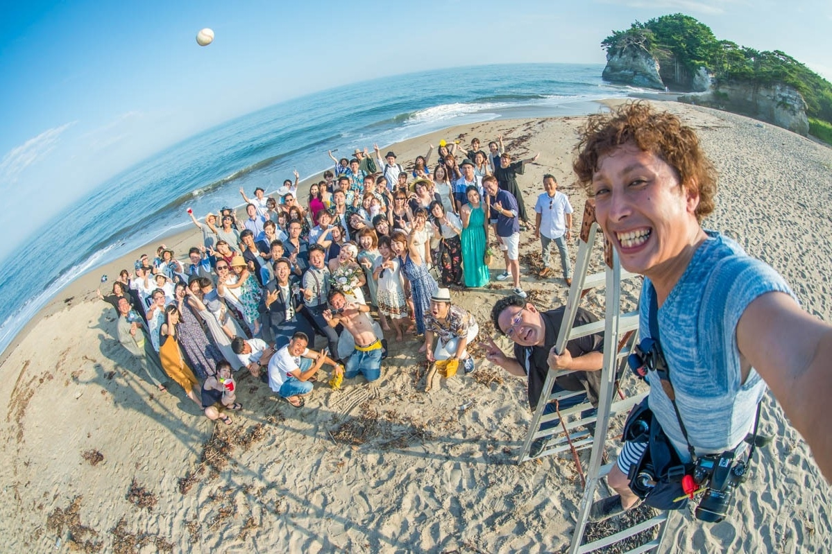 エクラ 茨城 結婚式 BBQウェディング うのしまヴィラ 海での結婚式 wedding ビーチウェディング