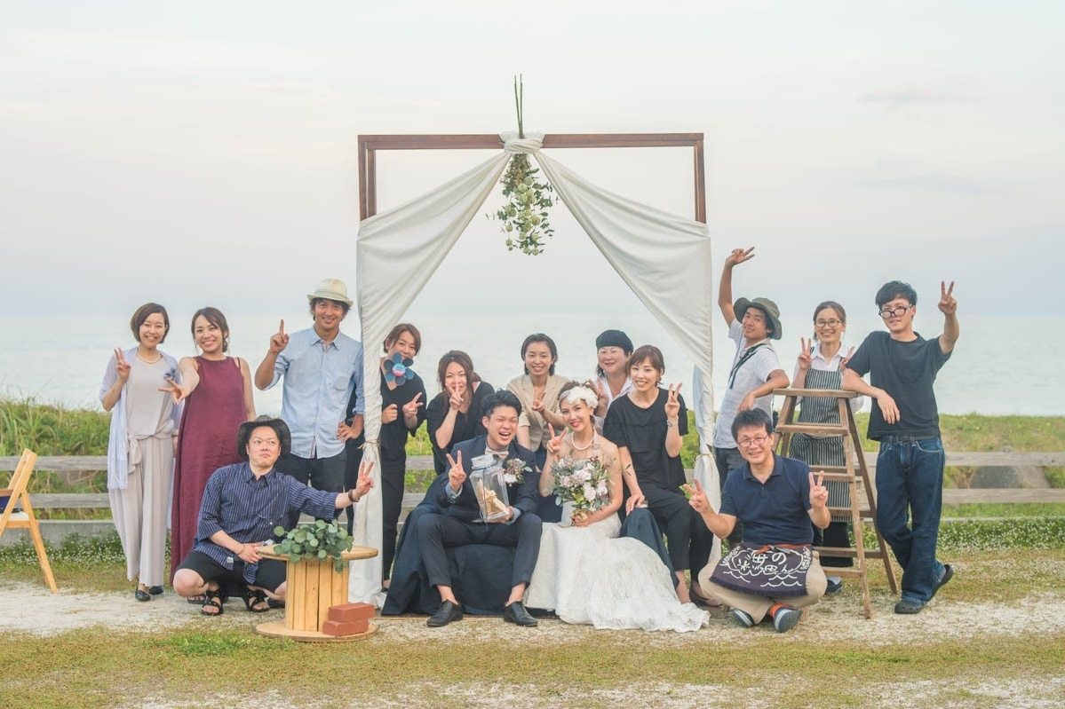 エクラ 茨城 結婚式 BBQウェディング うのしまヴィラ 海での結婚式 wedding ビーチウェディング