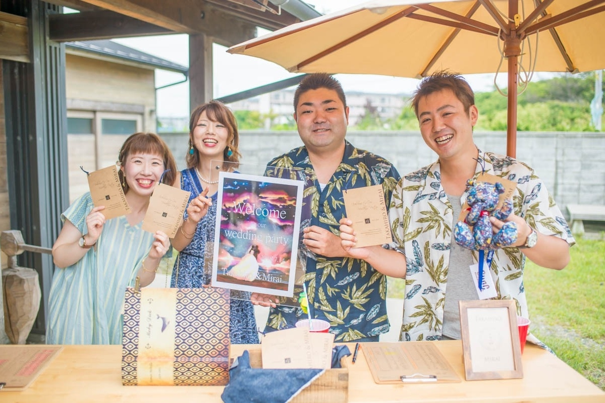 エクラ 茨城 結婚式 ウェディング うのしまヴィラ 海での結婚式 wedding ビーチウェディング