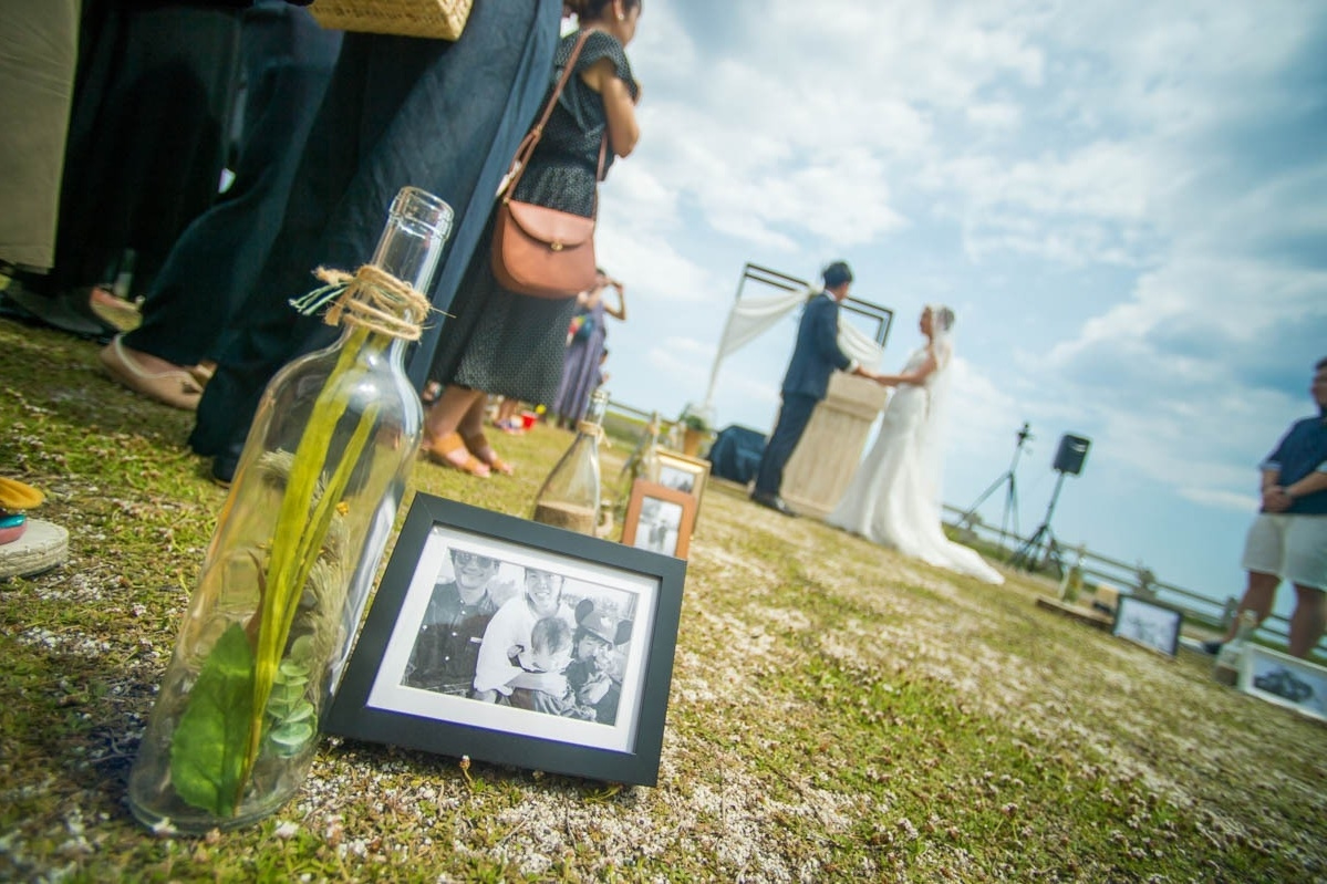 エクラ 茨城 結婚式 人前挙式 ウェディング うのしまヴィラ 海での結婚式 wedding ビーチウェディング