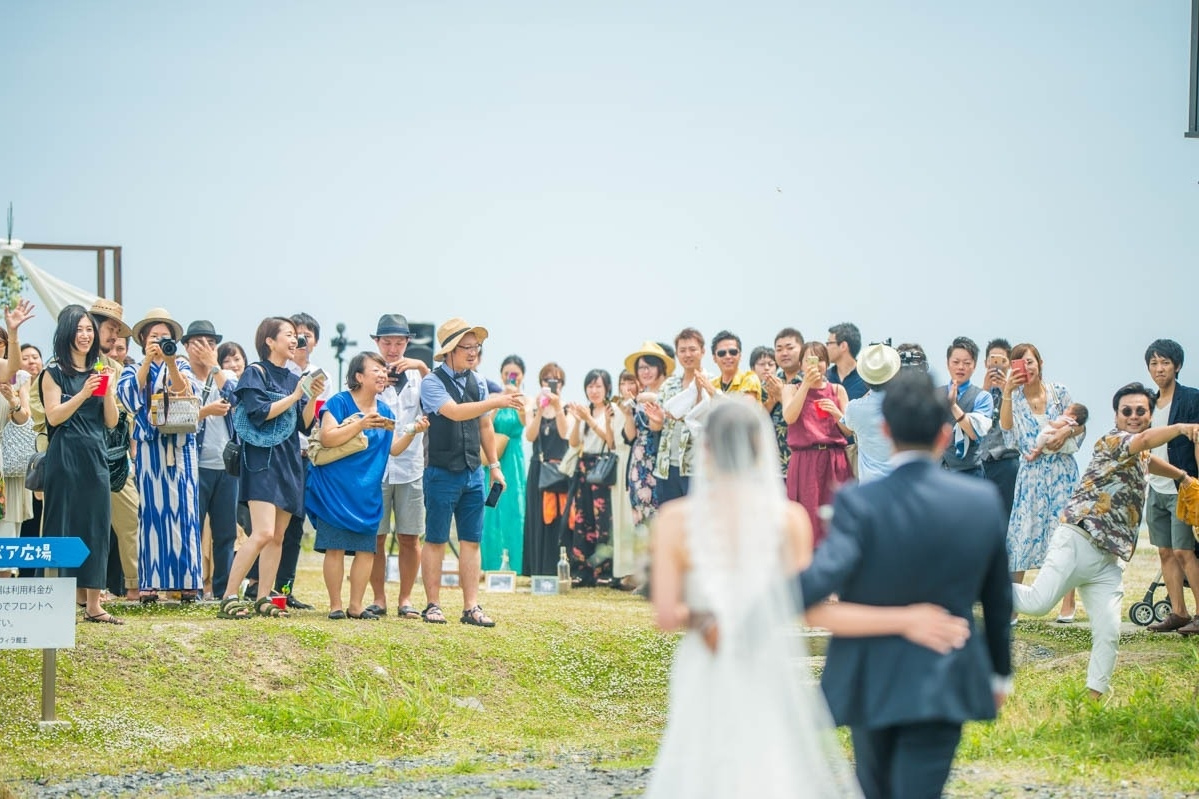 エクラ 茨城 結婚式 ウェディング うのしまヴィラ 海での結婚式 wedding ビーチウェディング