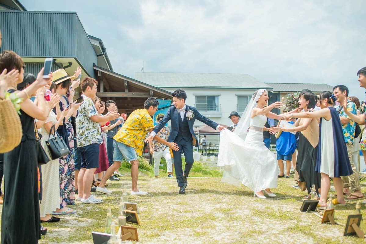 エクラ 茨城 結婚式 ウェディング うのしまヴィラ 海での結婚式 wedding ビーチウェディング