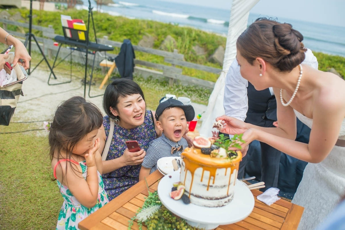 エクラ 茨城 結婚式 BBQウェディング うのしまヴィラ 海での結婚式 wedding ビーチウェディング