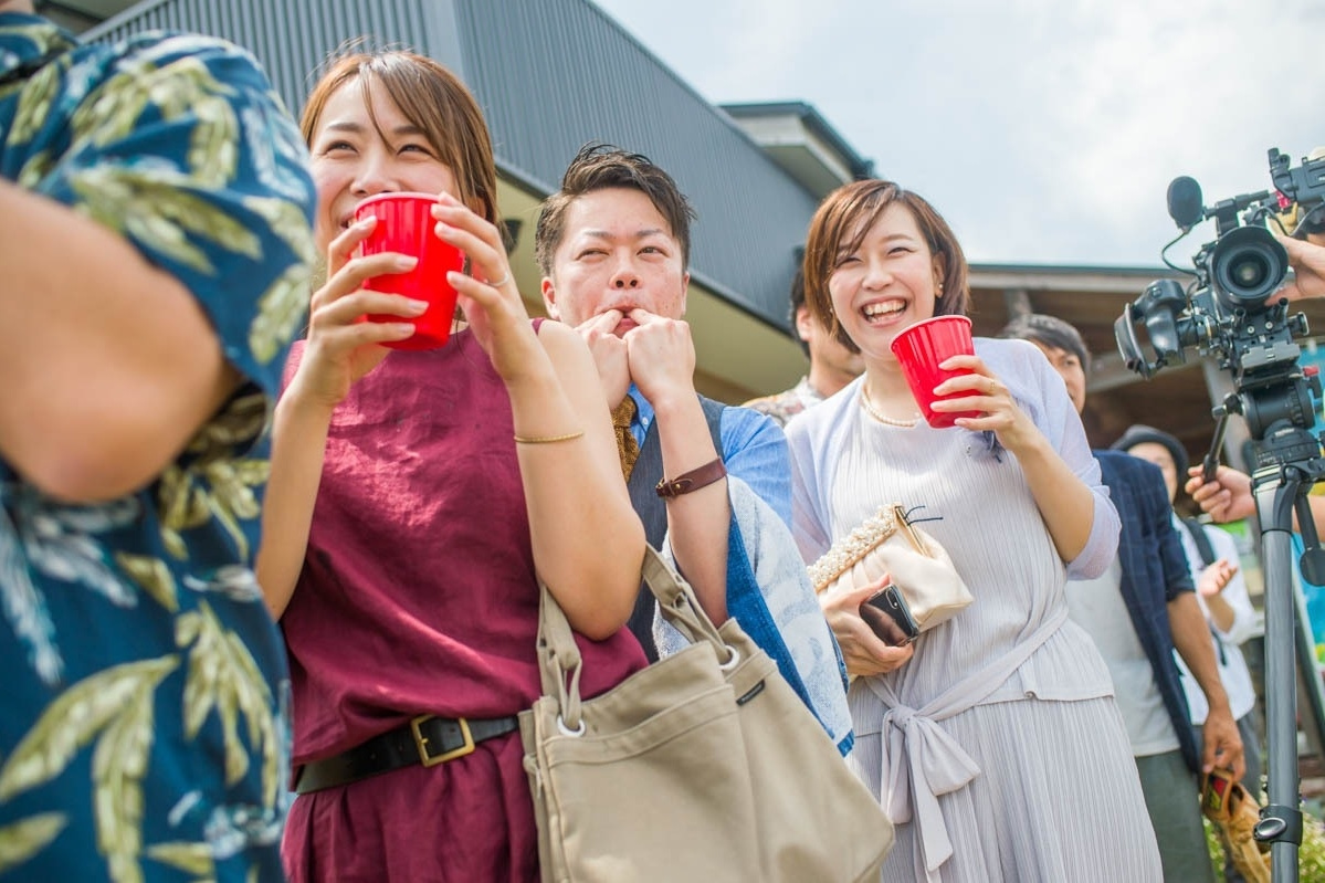 エクラ 茨城 結婚式 人前挙式 ウェディング うのしまヴィラ 海での結婚式 wedding ビーチウェディング