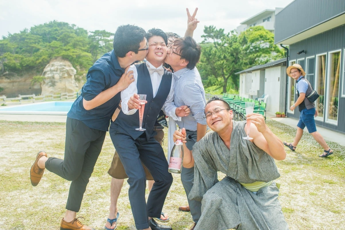 エクラ 茨城 結婚式 BBQウェディング うのしまヴィラ 海での結婚式 wedding ビーチウェディング