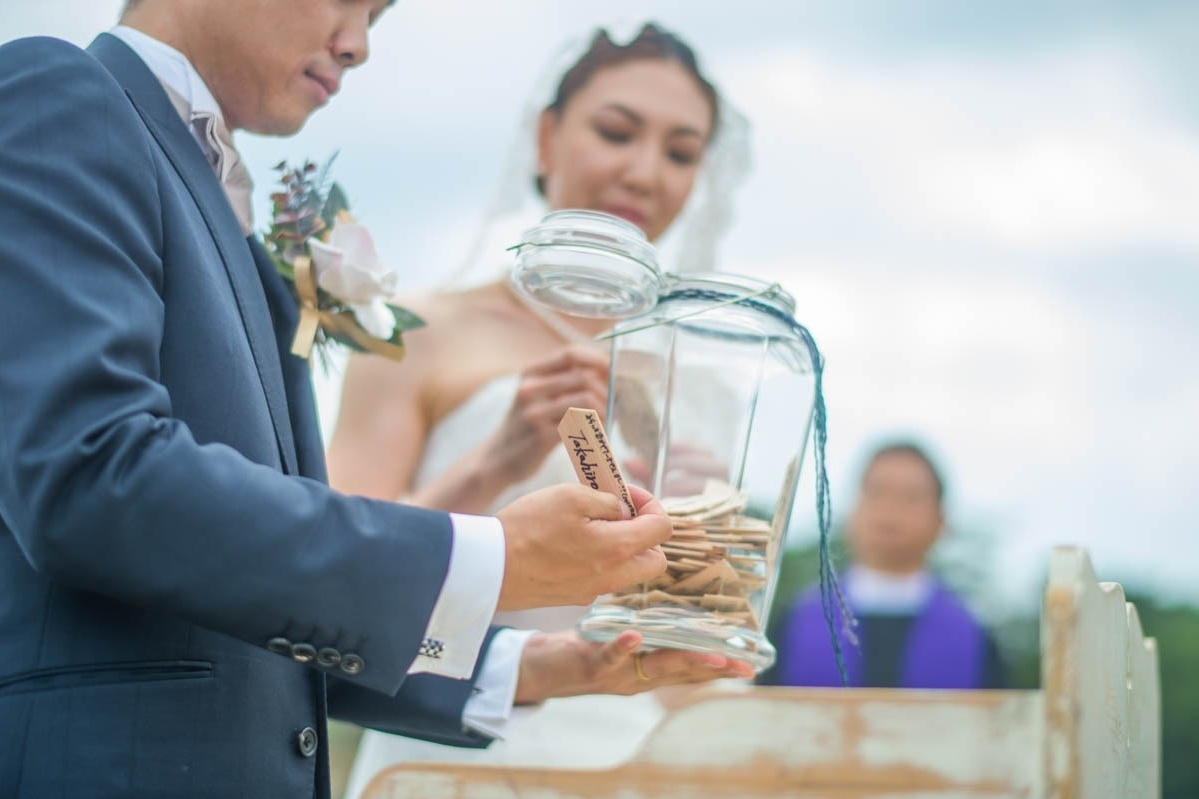 エクラ 茨城 結婚式 人前挙式 ウェディング うのしまヴィラ 海での結婚式 wedding ビーチウェディング