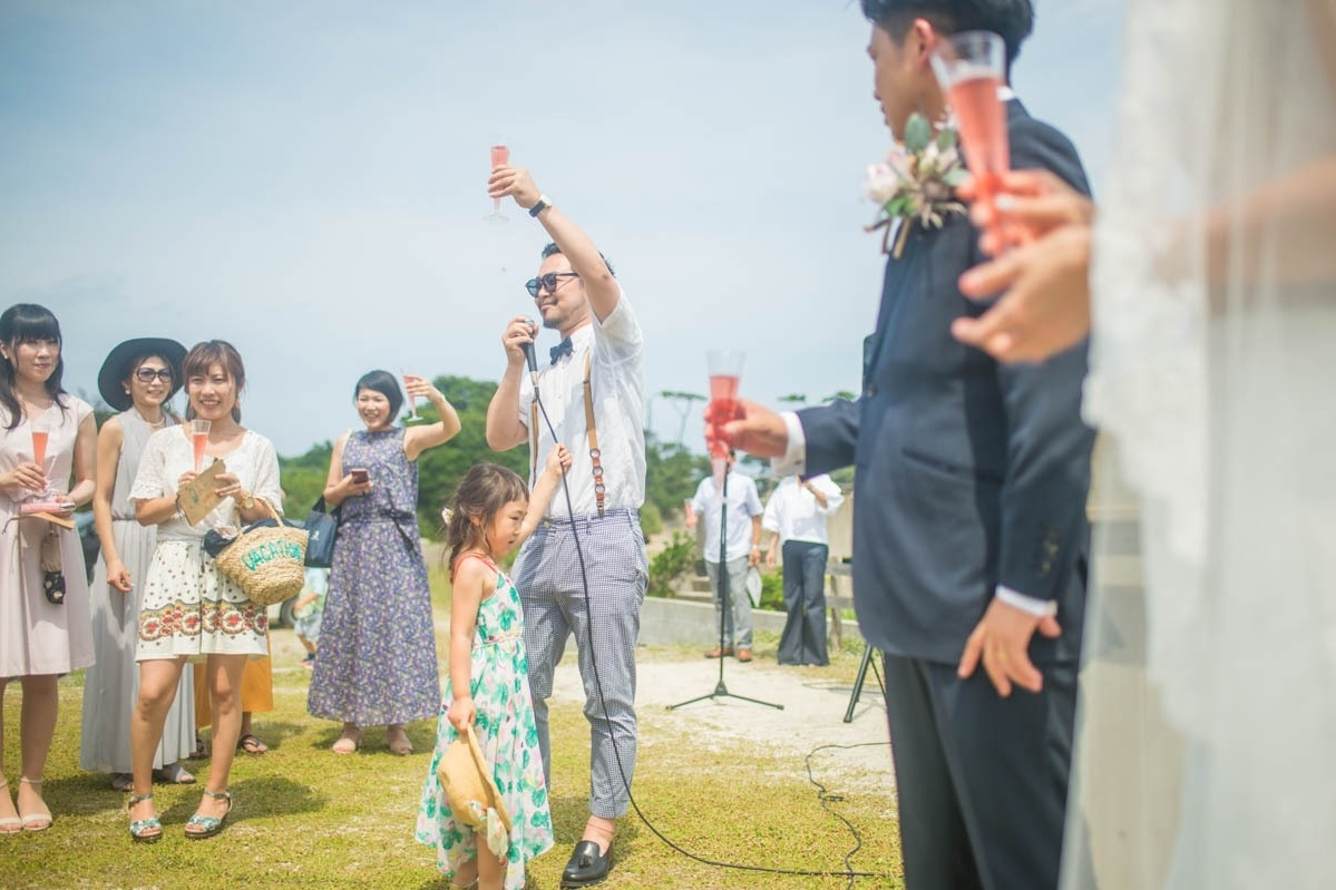 エクラ 茨城 結婚式 BBQウェディング うのしまヴィラ 海での結婚式 wedding ビーチウェディング