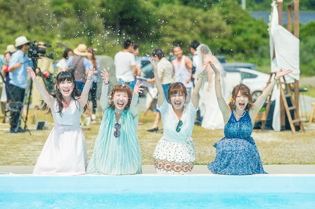 エクラ 茨城 結婚式 BBQウェディング うのしまヴィラ 海での結婚式 wedding ビーチウェディング