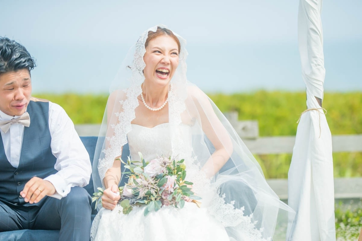 エクラ 茨城 結婚式 BBQウェディング うのしまヴィラ 海での結婚式 wedding ビーチウェディング