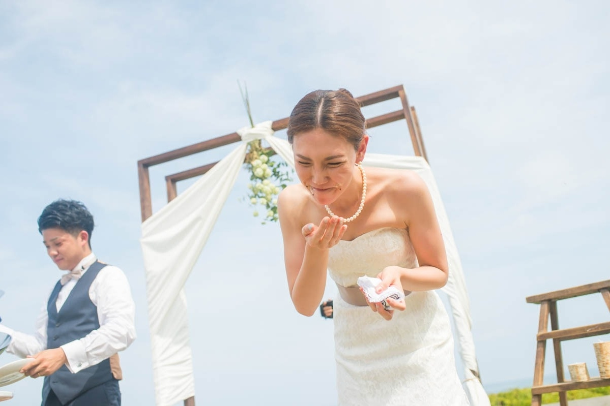 エクラ 茨城 結婚式 BBQウェディング うのしまヴィラ 海での結婚式 wedding ビーチウェディング
