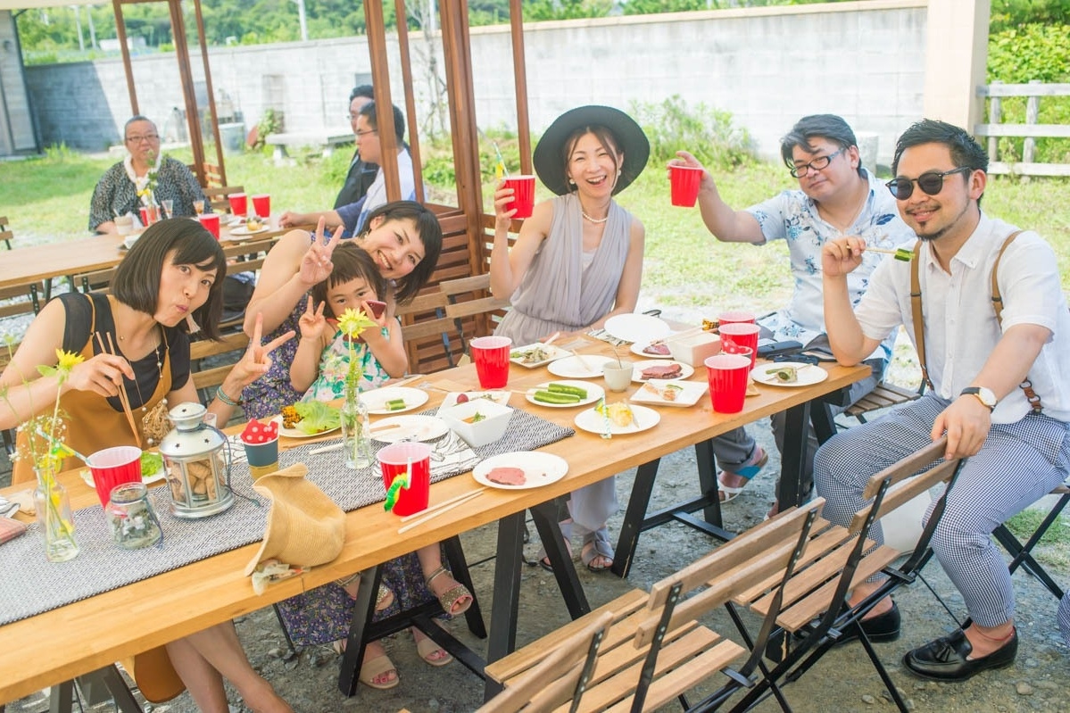 エクラ 茨城 結婚式 BBQウェディング うのしまヴィラ 海での結婚式 wedding ビーチウェディング