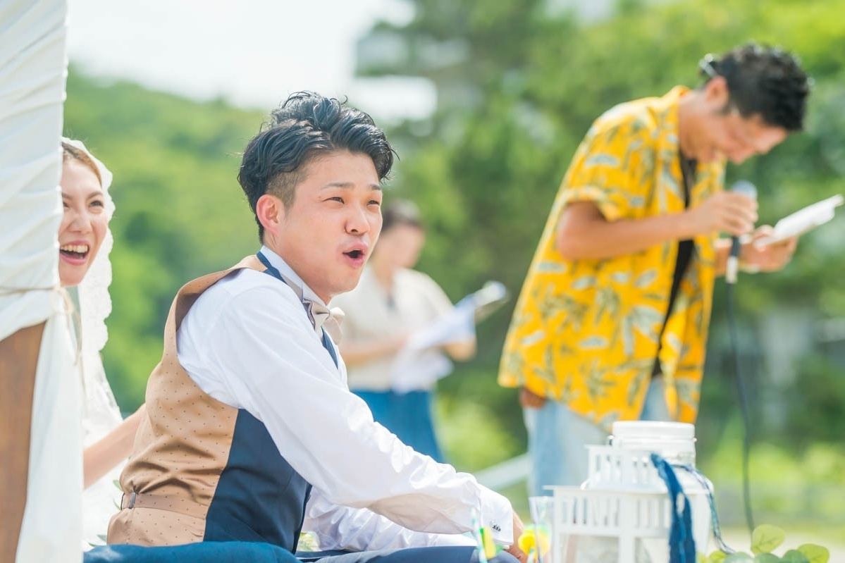エクラ 茨城 結婚式 BBQウェディング うのしまヴィラ 海での結婚式 wedding ビーチウェディング