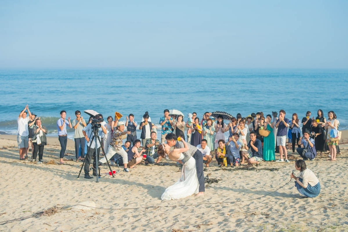 エクラ 茨城 結婚式 BBQウェディング うのしまヴィラ 海での結婚式 wedding ビーチウェディング