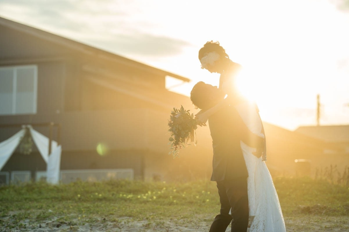 エクラ 茨城 結婚式 BBQウェディング うのしまヴィラ 海での結婚式 wedding ビーチウェディング