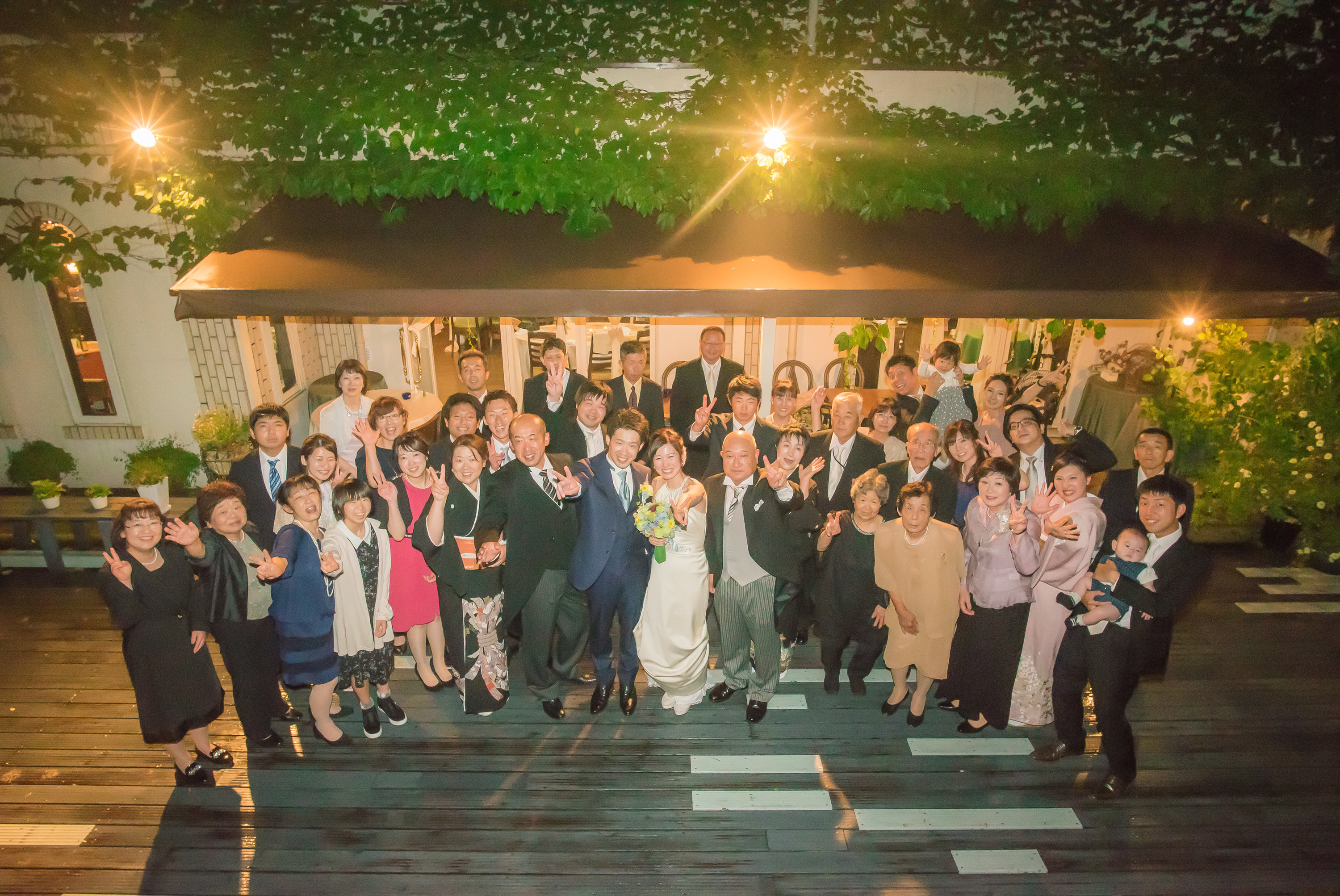 レストランウェディング 家族婚 親族結婚式 エクラ 茨城 イタリアンダイニングエレガンス 水族館 青
