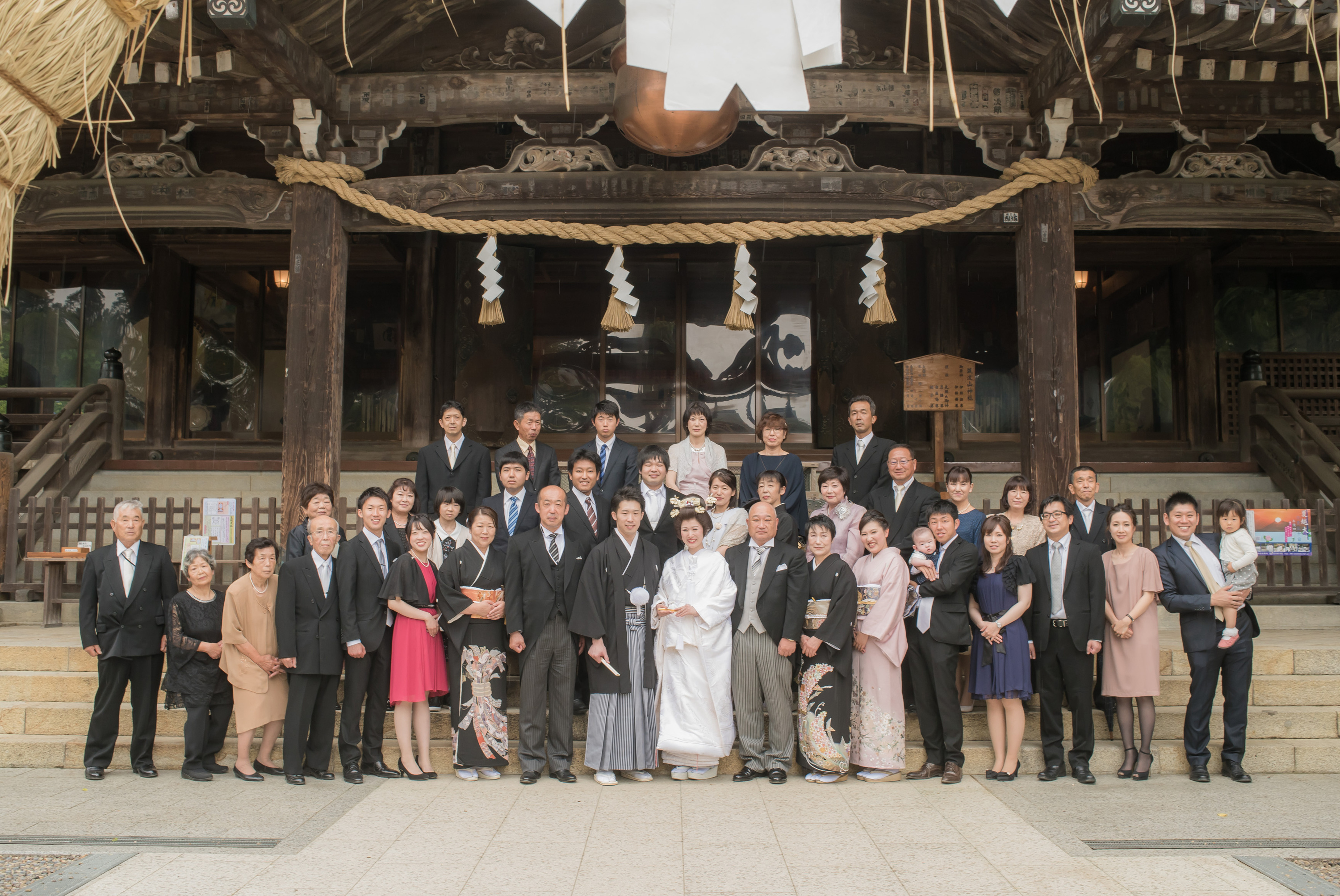 自宅で花嫁 家族婚 親族結婚式 エクラ 茨城 神社挙式 筑波山神社 かつら