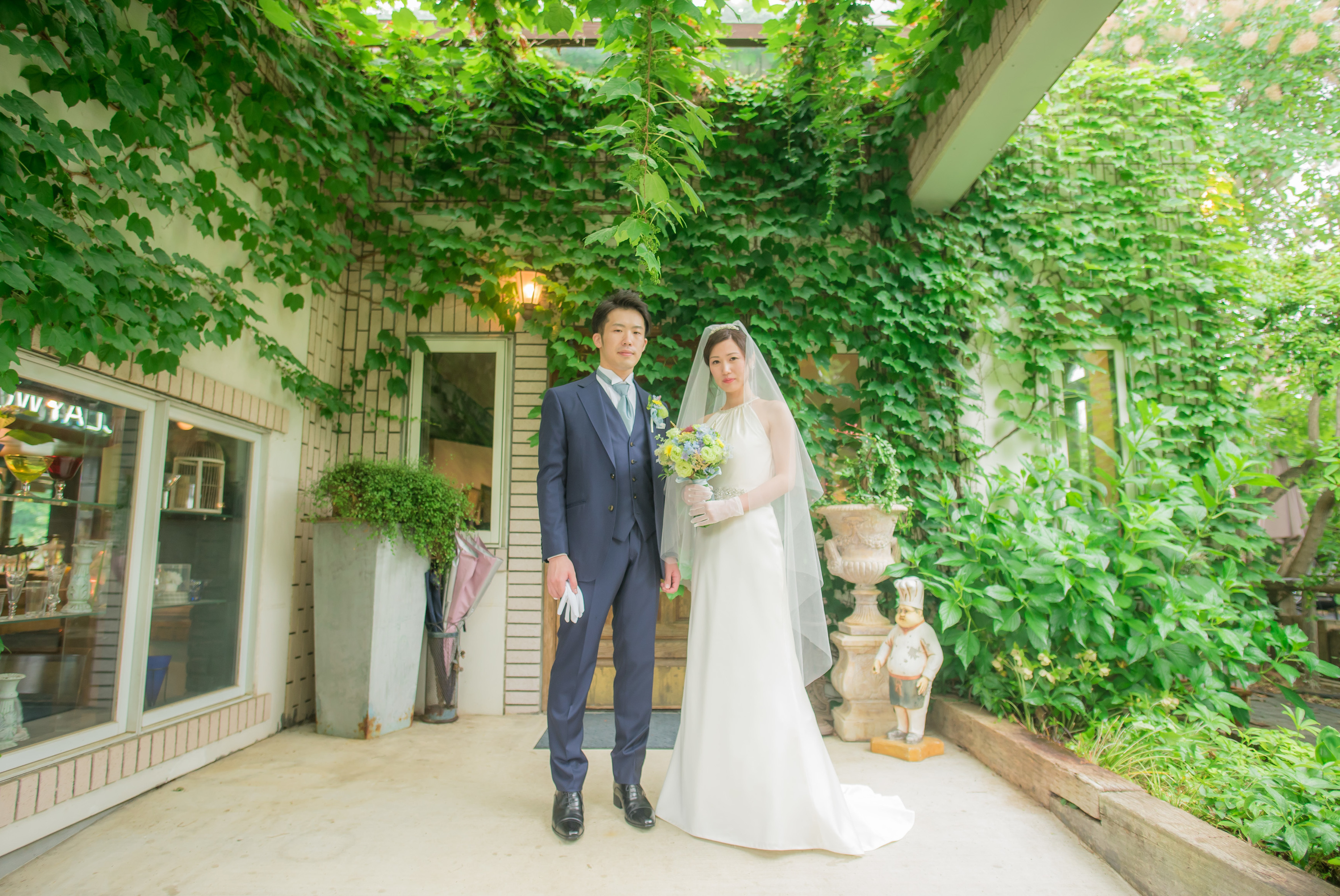 レストランウェディング 家族婚 親族結婚式 エクラ 茨城 イタリアンダイニングエレガンス 水族館 青