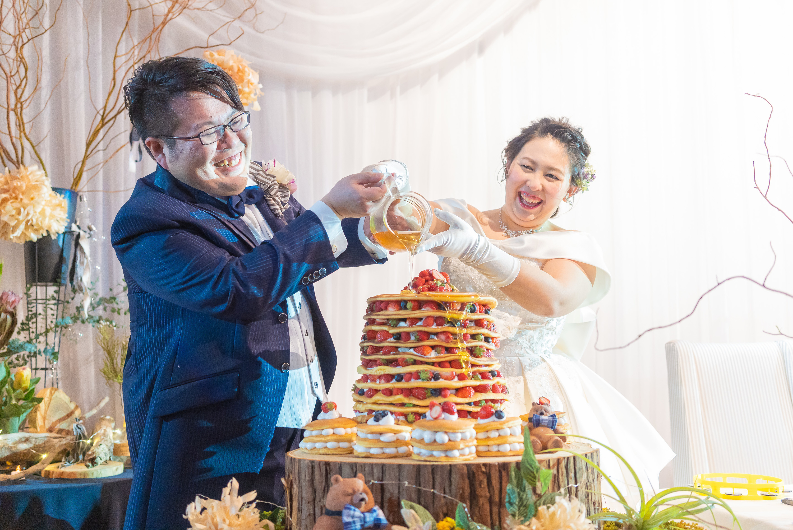 エクラ 結婚式 神社挙式 ホテルウェディング フェス パンケーキ