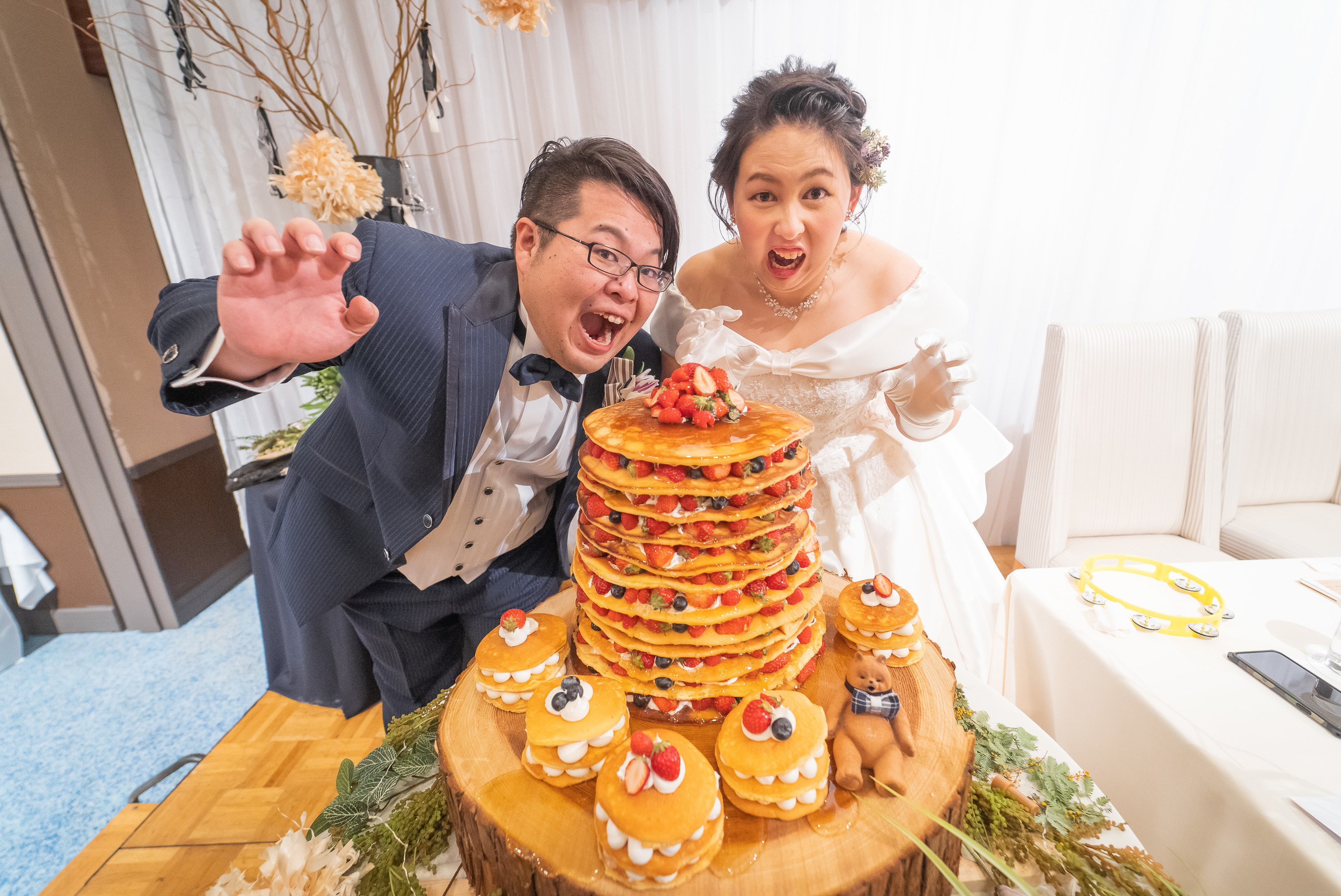 エクラ 結婚式 神社挙式 ホテルウェディング フェス パンケーキ