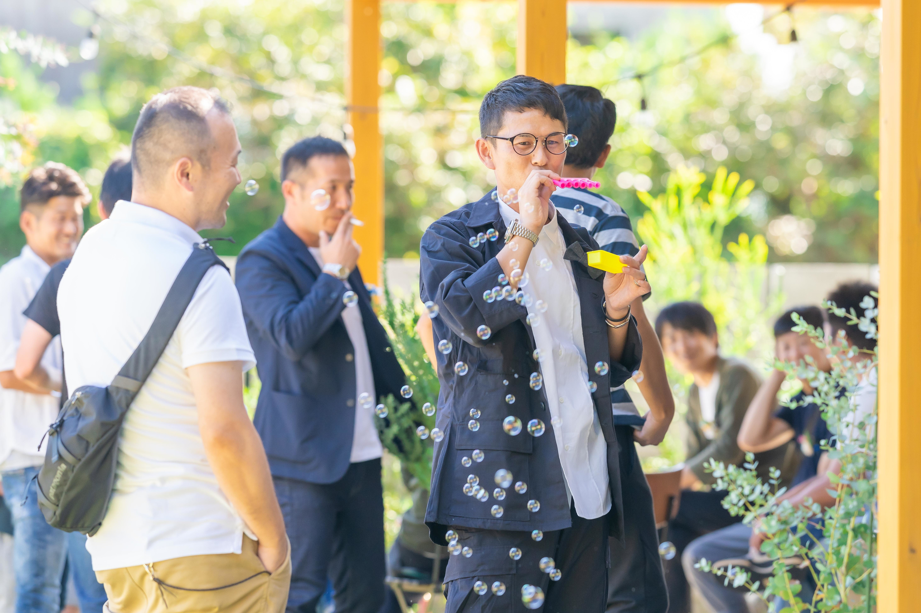エクラ 茨城 結婚式 1.5次会ウェディング TOIRO ひたちなか レストランウェディング ガーデン人前式