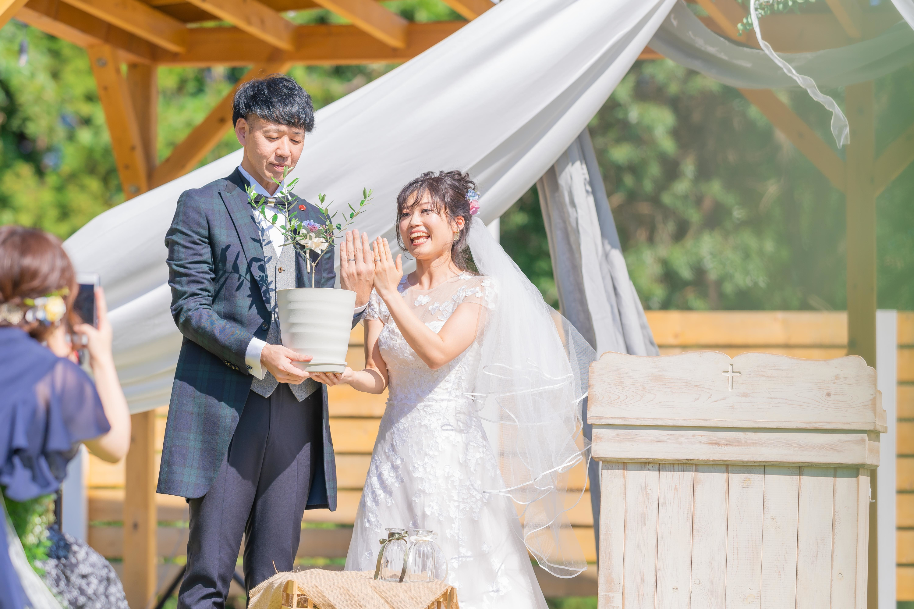 エクラ 茨城 結婚式 1.5次会ウェディング TOIRO ひたちなか レストランウェディング ガーデン人前式