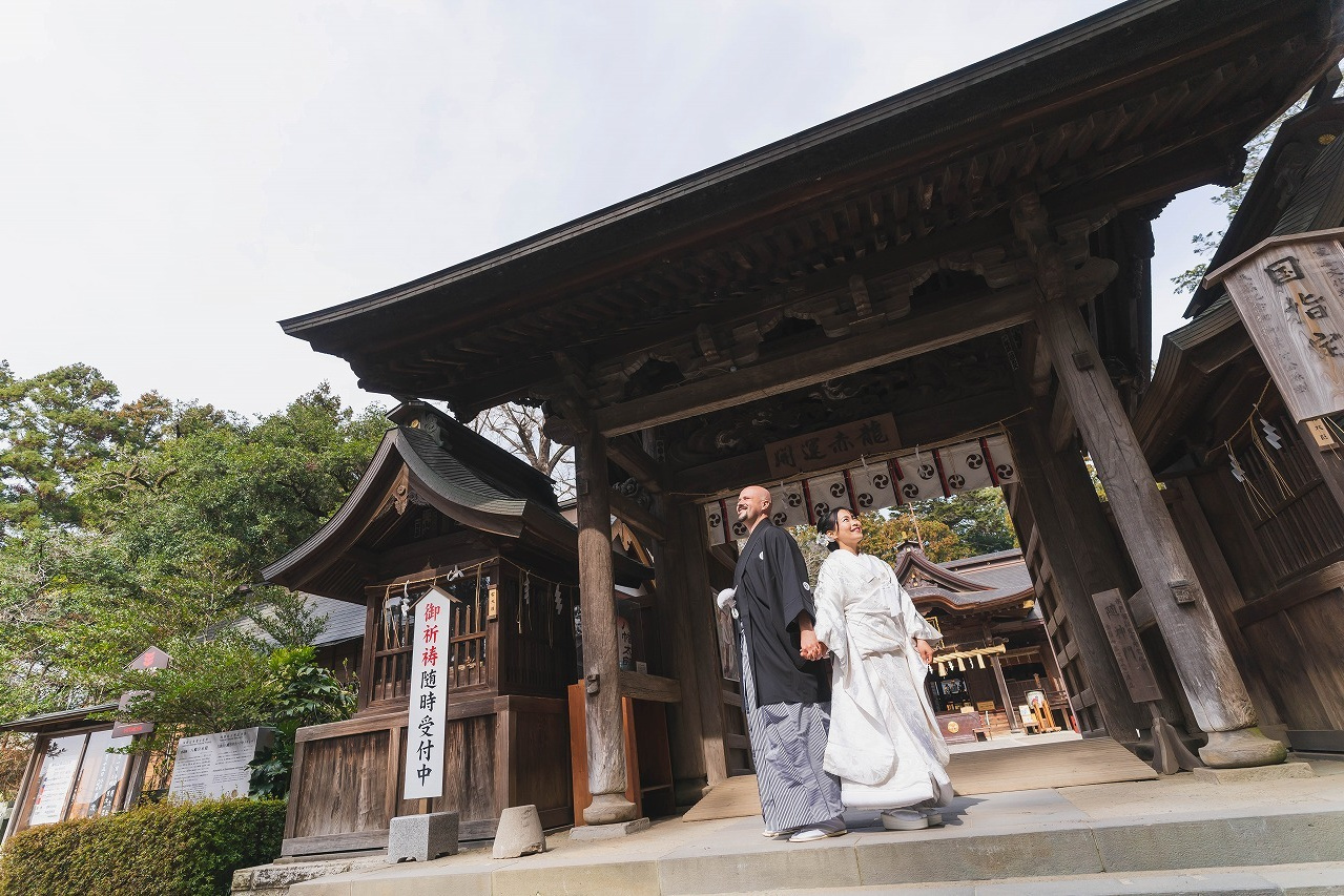 水戸八幡宮 神社挙式 和婚 エクラ
