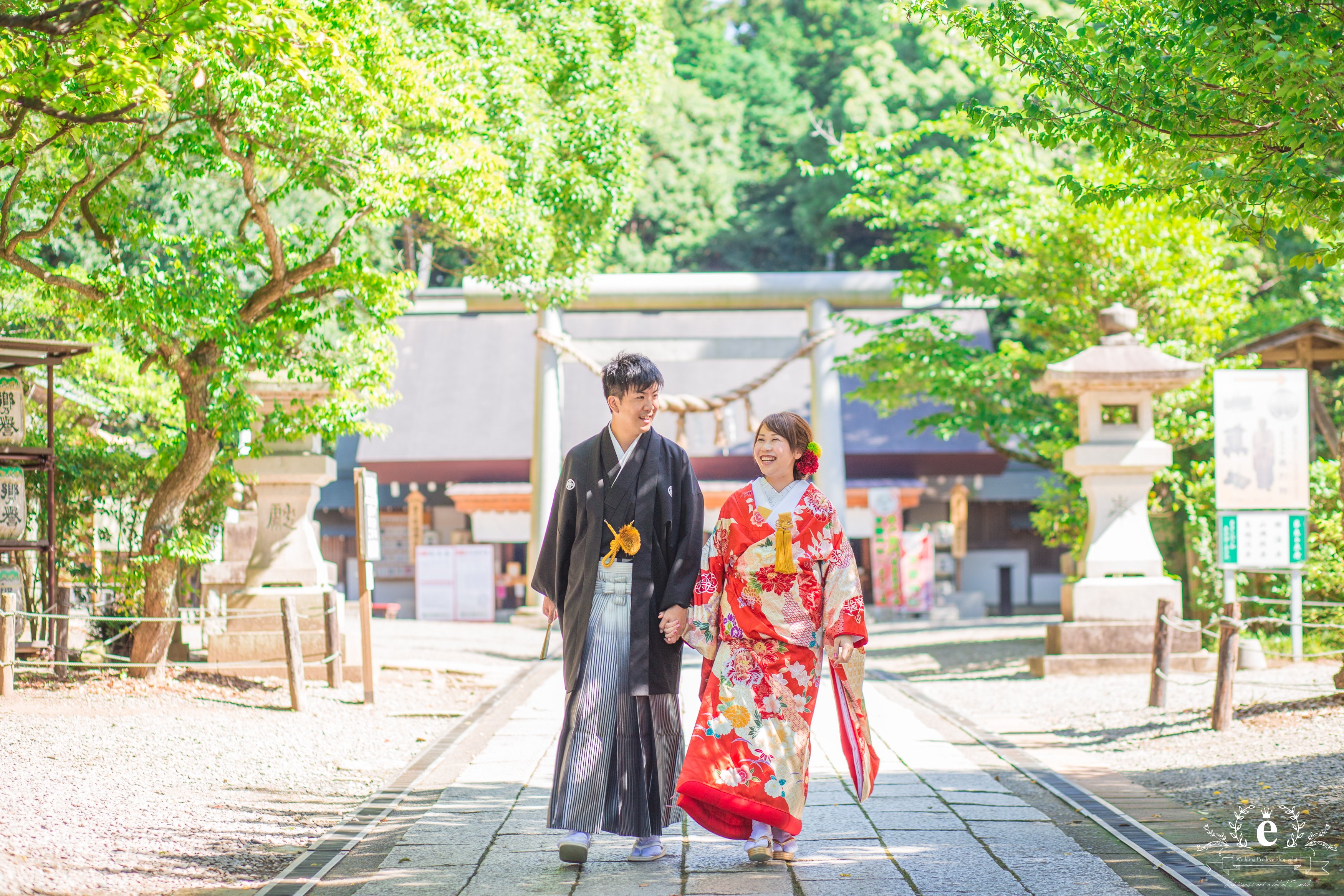 水戸の偕楽園で前撮り撮影 Photo Wedding Report 実例レポート エクラ 茨城で結婚式ならウェディングプロデュースショップ エクラ