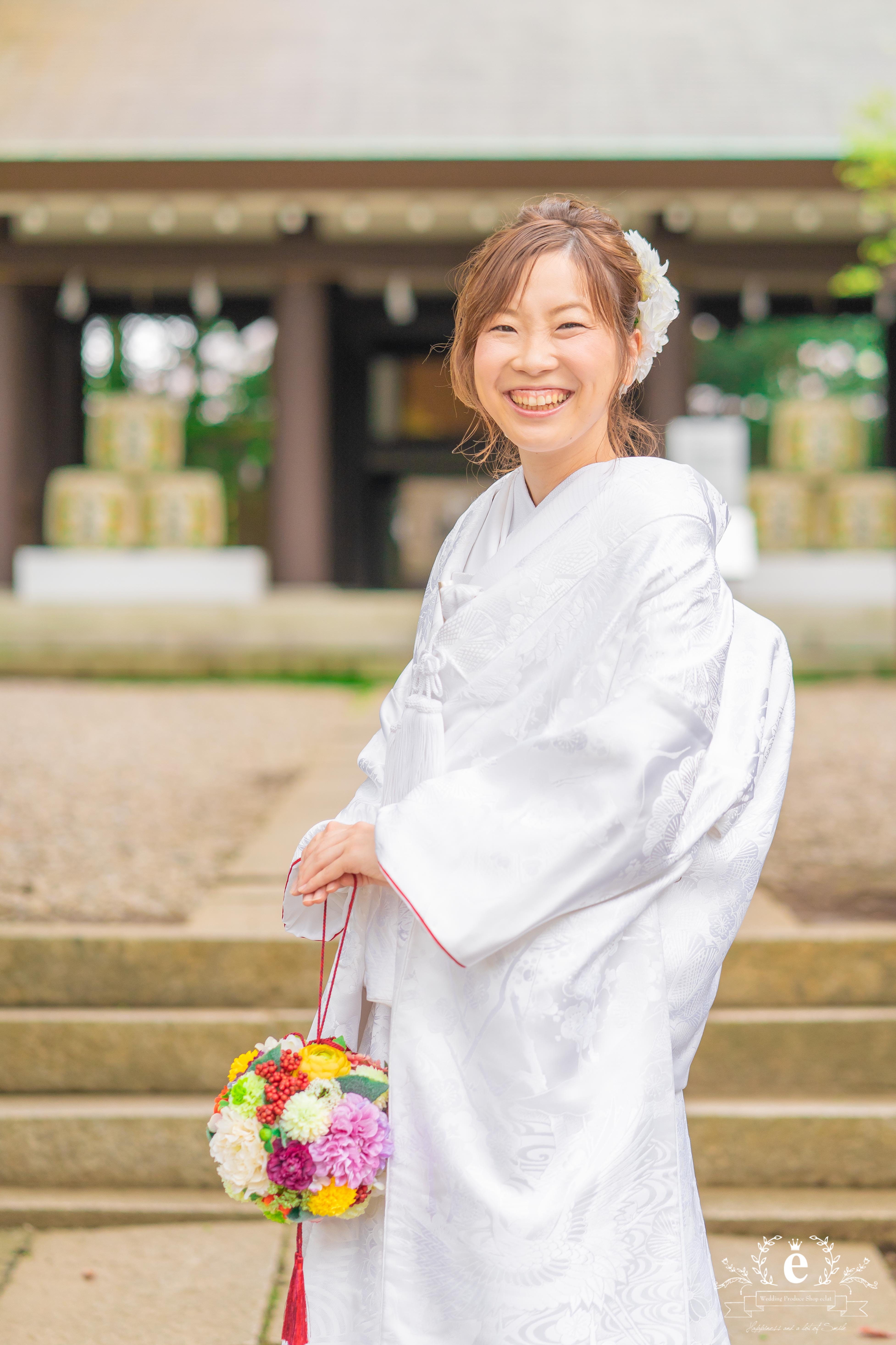 水戸 常磐神社 でご家族のみの少人数 結婚式 W Report 実例レポート エクラ 茨城で結婚式ならウェディングプロデュースショップ エクラ