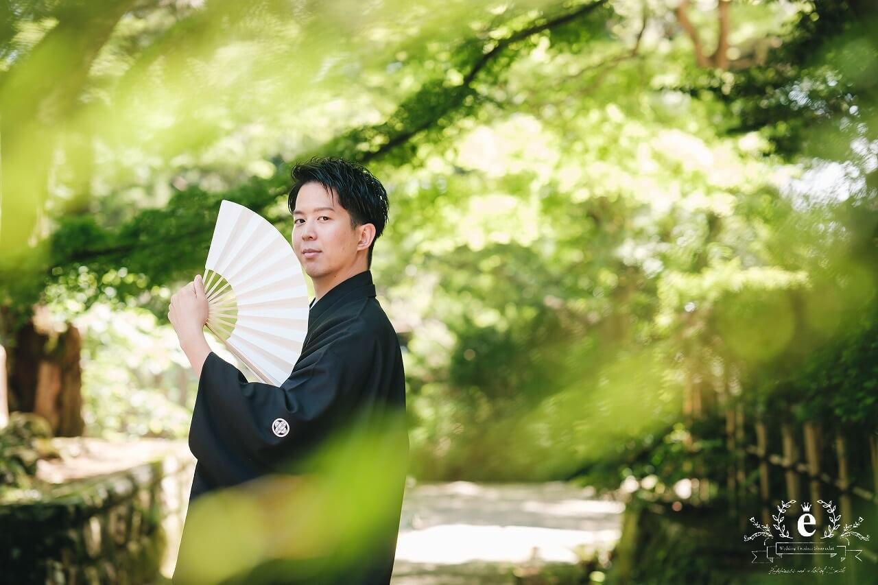 筑波山神社 筑波山神社前撮り つくば結婚式 つくば前撮り 神社前撮り つくばフォトウェディング 筑波山神社写真 神前式 神社挙式 色打掛 ロケフォト ロケ撮影 茨城 つくば 水戸 エクラ スタジオエクラ