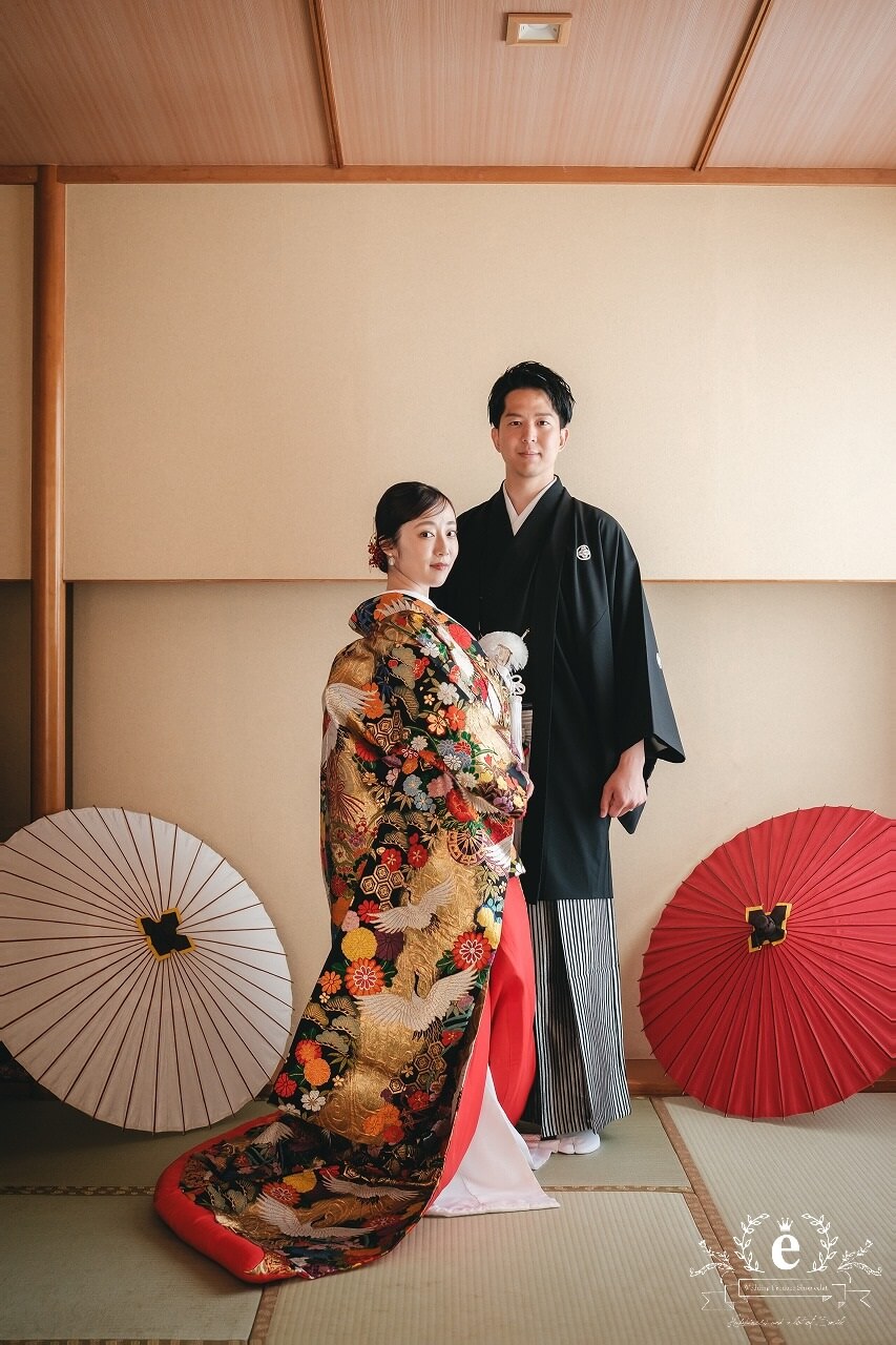 筑波山神社 筑波山神社前撮り つくば結婚式 つくば前撮り 神社前撮り つくばフォトウェディング 筑波山神社写真 神前式 神社挙式 色打掛 ロケフォト ロケ撮影 茨城 つくば 水戸 エクラ スタジオエクラ