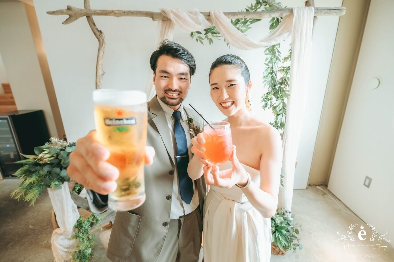 水戸 イルドット il. 水戸レストランウェディング 水戸結婚式 水戸1.5次会 会費制 カフェ レストラン カジュアル 友人のみ パーティー 自由 おしゃれ 写真 趣味 ツーリング にわとり 持ち込み エクラ プロデュース