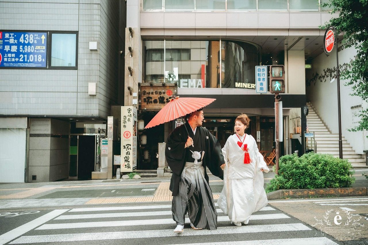 宮下銀座 水戸 居酒屋 前撮り フォトウェディング 写真 おしゃれ 水戸前撮り 水戸結婚式 和装 自由 低予算 ロケ 撮影 エクラ スタジオ