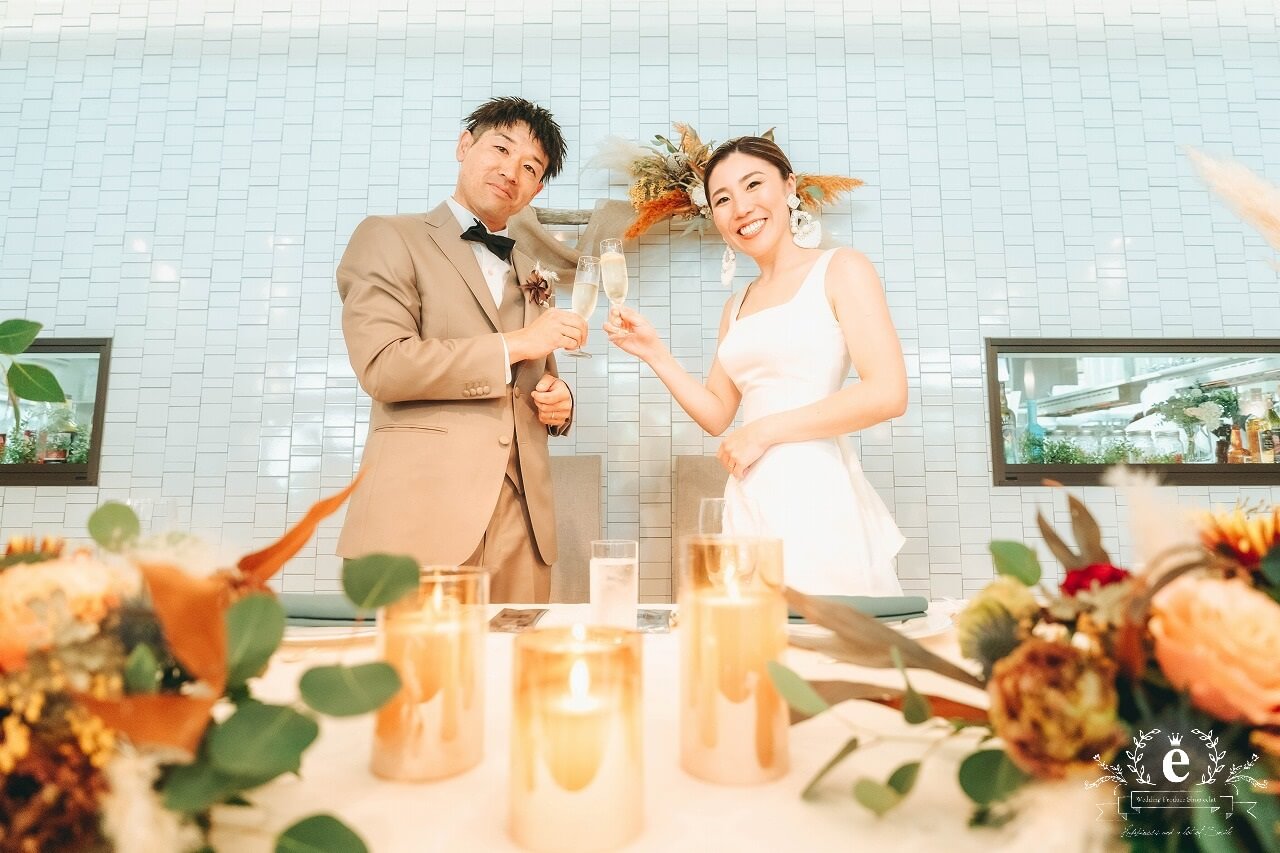 シェフィーヌ 水戸 レストラン ウィディング 水戸結婚式 アットホーム 人前式 カジュアル 家族 子ども 持ち込み 写真 プロデュース エクラ