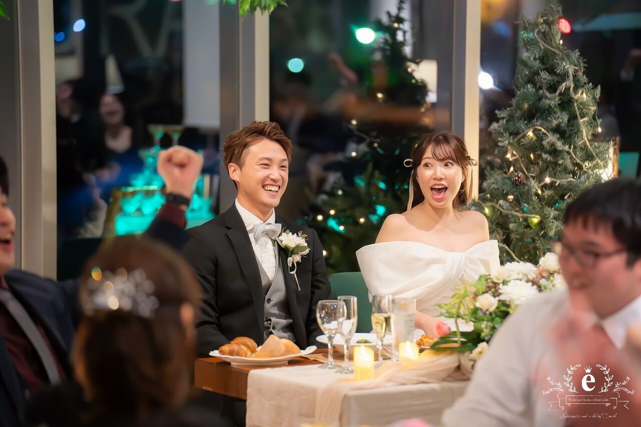 好文カフェ 千波湖 レストラン カフェ 水戸ウェディングパーティー 1.5次会 カジュアル ブッフェ 友人 結婚式 持ち込み ナイトウェディング シャンパンタワー 水戸結婚式 アットホーム 自由 フォト 写真 おしゃれ エクラ プロデュース会社