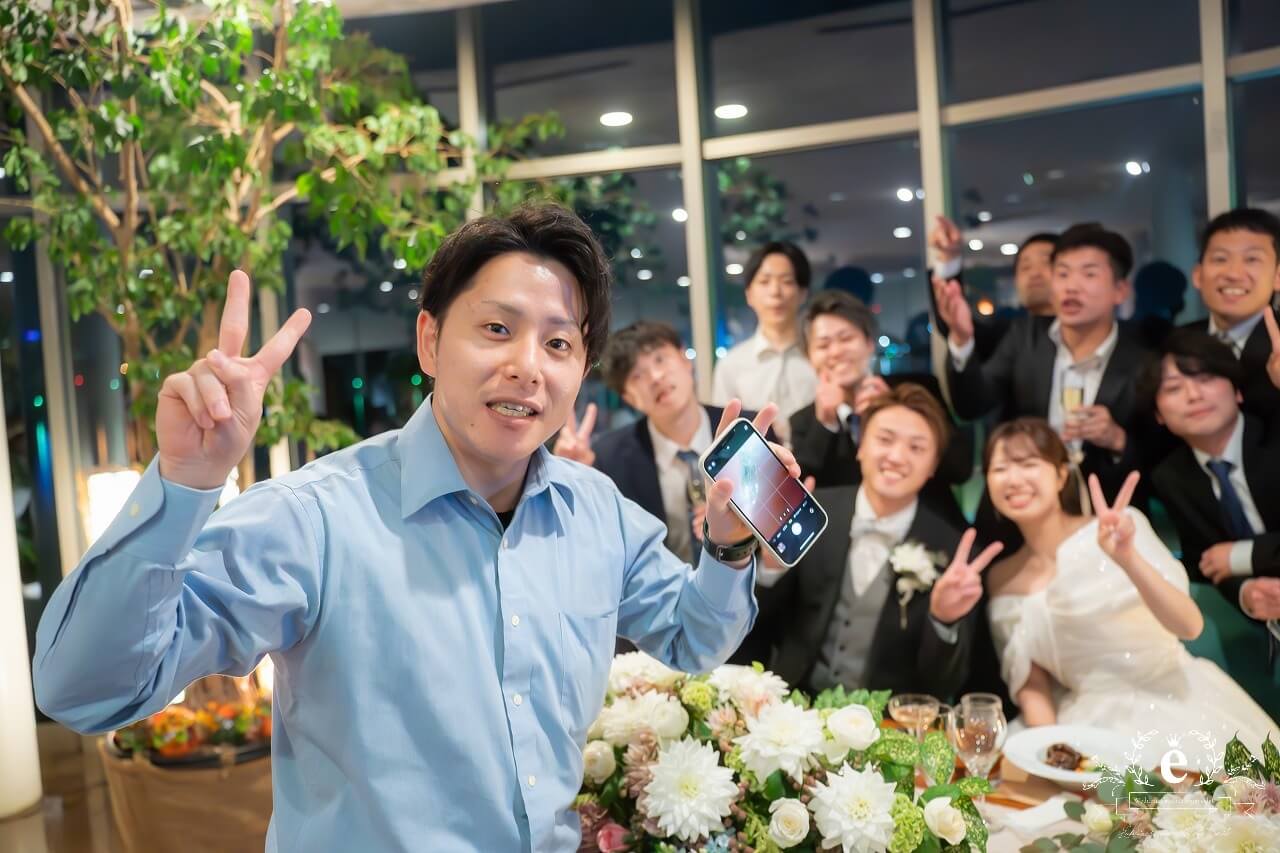 好文カフェ 千波湖 レストラン カフェ 水戸ウェディングパーティー 1.5次会 カジュアル ブッフェ 友人 結婚式 持ち込み ナイトウェディング シャンパンタワー 水戸結婚式 アットホーム 自由 フォト 写真 おしゃれ エクラ プロデュース会社