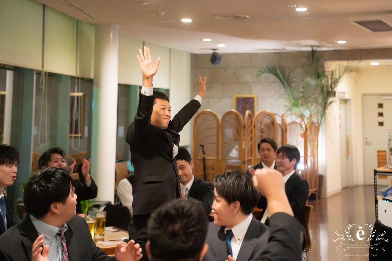 好文カフェ 千波湖 レストラン カフェ 水戸ウェディングパーティー 1.5次会 カジュアル ブッフェ 友人 結婚式 持ち込み ナイトウェディング シャンパンタワー 水戸結婚式 アットホーム 自由 フォト 写真 おしゃれ エクラ プロデュース会社