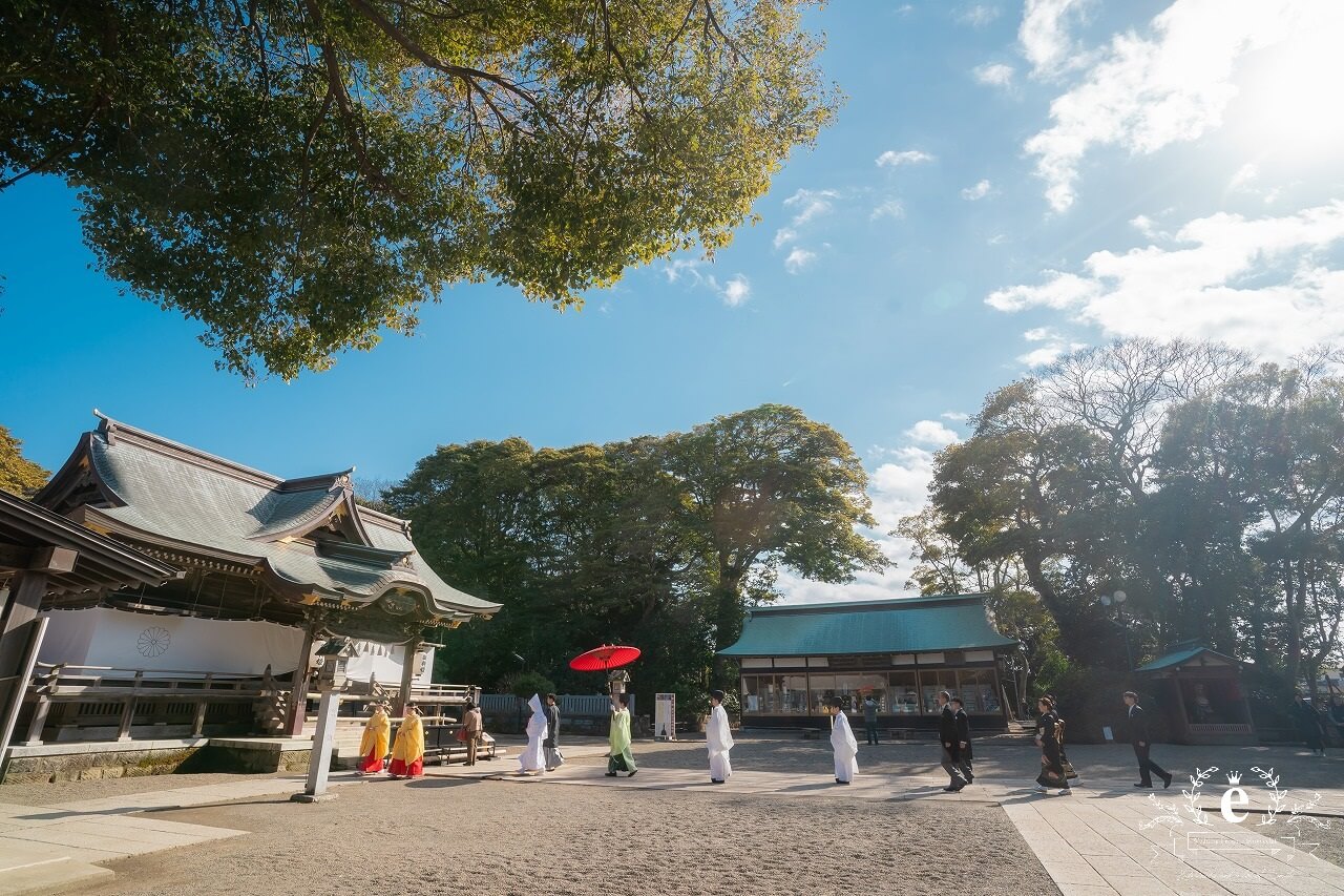 酒列磯前神社 COLK コルク 水戸 神社挙式 神前式 結婚式 披露宴 会食 和婚 レストランウェディング 親族のみ 家族 白無垢 茨城 神社 持ち込み ドレス 料理 おしゃれ エクラ プロデュース 自由 らしさ