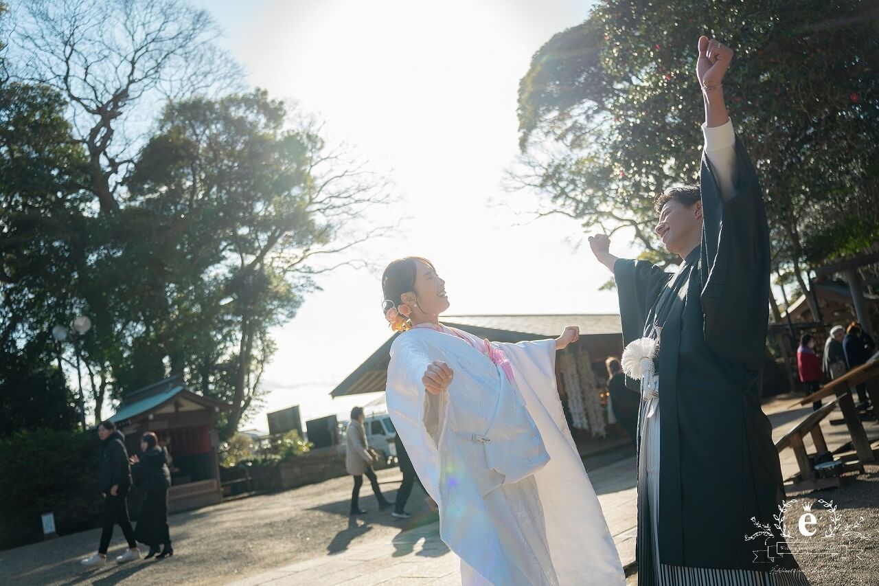 酒列磯前神社 COLK コルク 水戸 神社挙式 神前式 結婚式 披露宴 会食 和婚 レストランウェディング 親族のみ 家族 白無垢 茨城 神社 持ち込み ドレス 料理 おしゃれ エクラ プロデュース 自由 らしさ