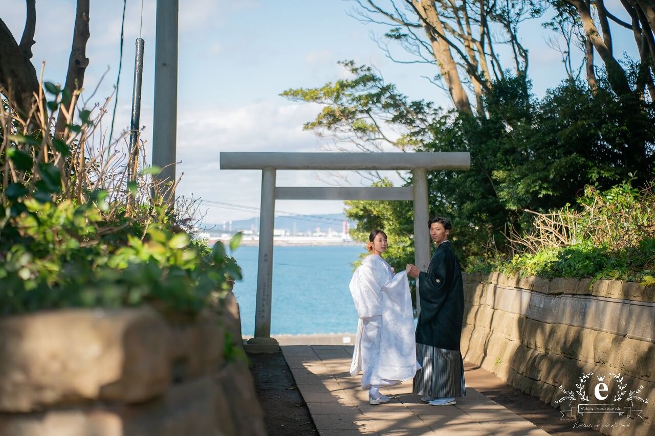 酒列磯前神社 COLK コルク 水戸 神社挙式 神前式 結婚式 披露宴 会食 和婚 レストランウェディング 親族のみ 家族 白無垢 茨城 神社 持ち込み ドレス 料理 おしゃれ エクラ プロデュース 自由 らしさ