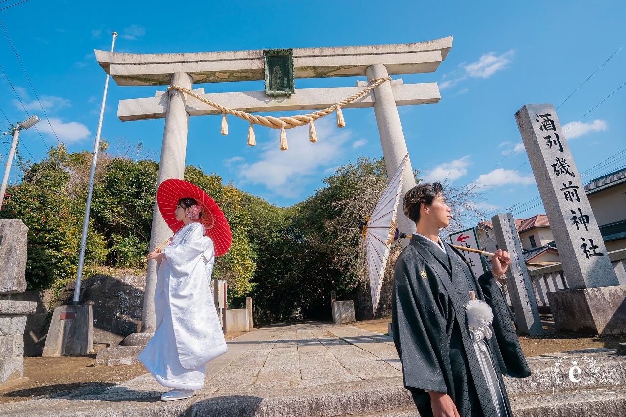 酒列磯前神社 COLK コルク 水戸 神社挙式 神前式 結婚式 披露宴 会食 和婚 レストランウェディング 親族のみ 家族 白無垢 茨城 神社 持ち込み ドレス 料理 おしゃれ エクラ プロデュース 自由 らしさ