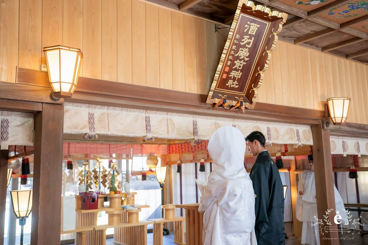 酒列磯前神社 COLK コルク 水戸 神社挙式 神前式 結婚式 披露宴 会食 和婚 レストランウェディング 親族のみ 家族 白無垢 茨城 神社 持ち込み ドレス 料理 おしゃれ エクラ プロデュース 自由 らしさ