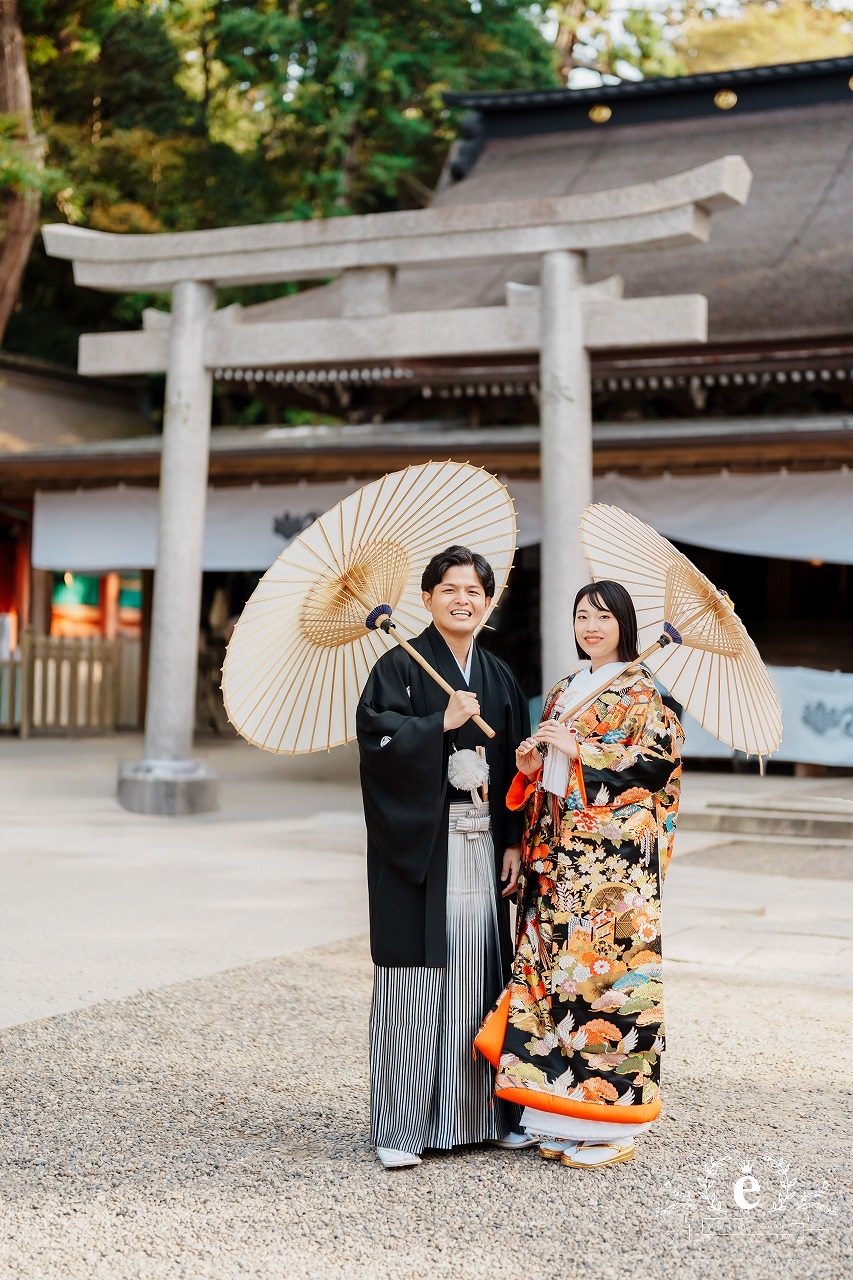 鹿島神宮 挙式 神前式 和婚 神社挙式 カシマ 茨城神前式 茨城神社挙式 茨城結婚式 鹿嶋市 鹿嶋和装 レンタル プロデュース 衣装 メイク 着付け 鹿嶋結婚式 鹿島神宮楼門 白無垢 色打掛 自由 結婚式 水戸エクラ