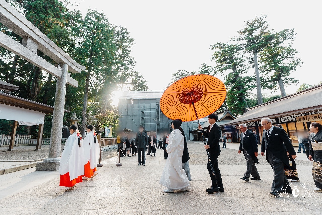 鹿島神宮 挙式 神前式 和婚 神社挙式 カシマ 茨城神前式 茨城神社挙式 茨城結婚式 鹿嶋市 鹿嶋和装 レンタル プロデュース 衣装 メイク 着付け 鹿嶋結婚式 鹿島神宮楼門 白無垢 色打掛 自由 結婚式 水戸エクラ