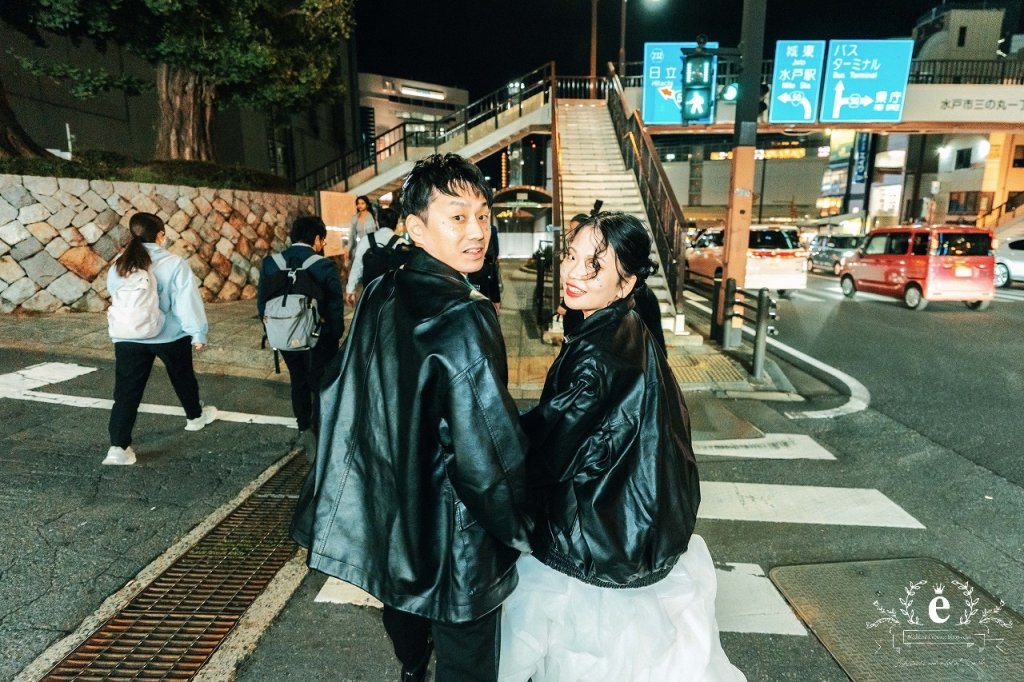 鯨ヶ丘商店街 板谷坂 まいづる第一公園 実家 スタジオ 丸ライト カラーライティング 水戸街中 水戸夜 水戸前撮り 水戸フォトウェディング ナイトフォトウェディング 公園 茨城前撮り 茨城フォトウェディング コンフェッティー デニム 革ジャン 私服 自由 持ち込み おしゃれ 撮影 ロケ撮影 スタジオ撮影 夜