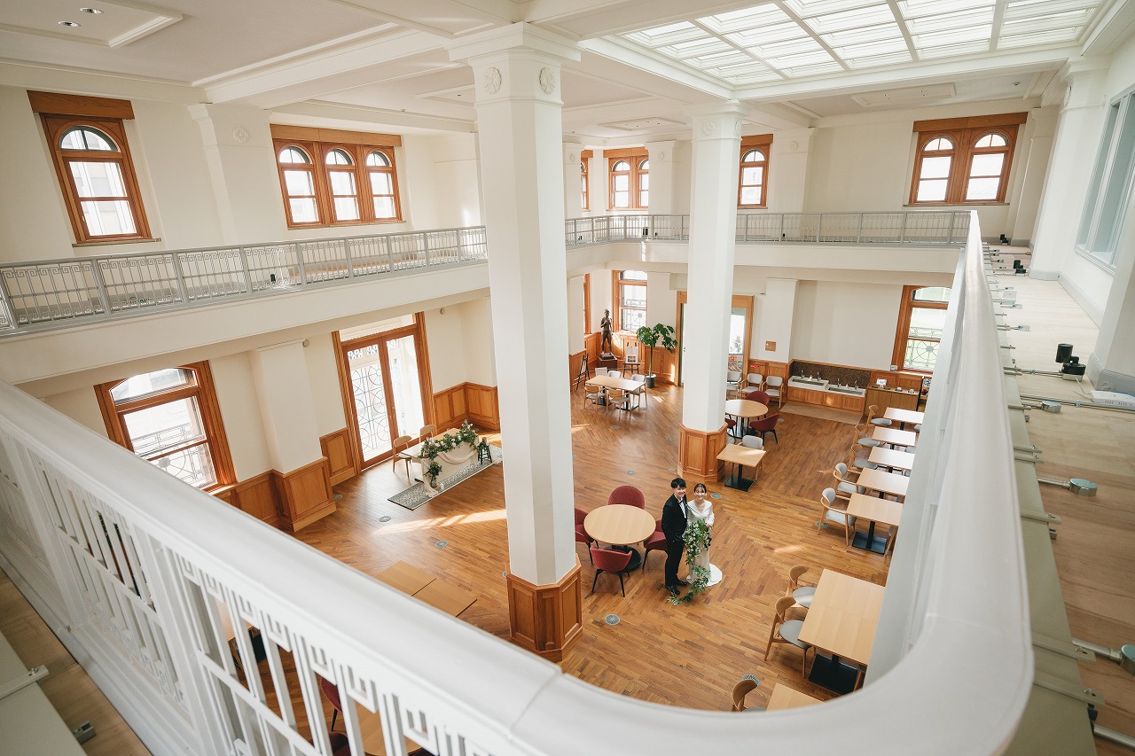 テツ・アートプラザ TETSU ART PLAZA 水戸美術館 クヴェレホール クヴェレ美術館 茨城前撮り 水戸前撮り 水戸フォトウェディング 前撮り フォトウェディング 撮影 おしゃれ 建物 エクラ