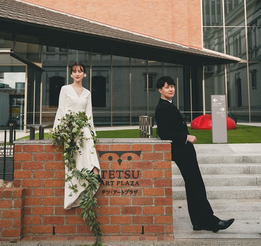 テツ・アートプラザ TETSU ART PLAZA 水戸美術館 クヴェレホール クヴェレ美術館 茨城前撮り 水戸前撮り 水戸フォトウェディング 前撮り フォトウェディング 撮影 おしゃれ 建物 エクラ